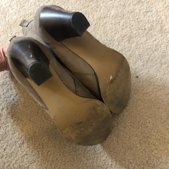 Pegabo Leather Boots. Size 38.5 -size 8 - Picture 5 of 7